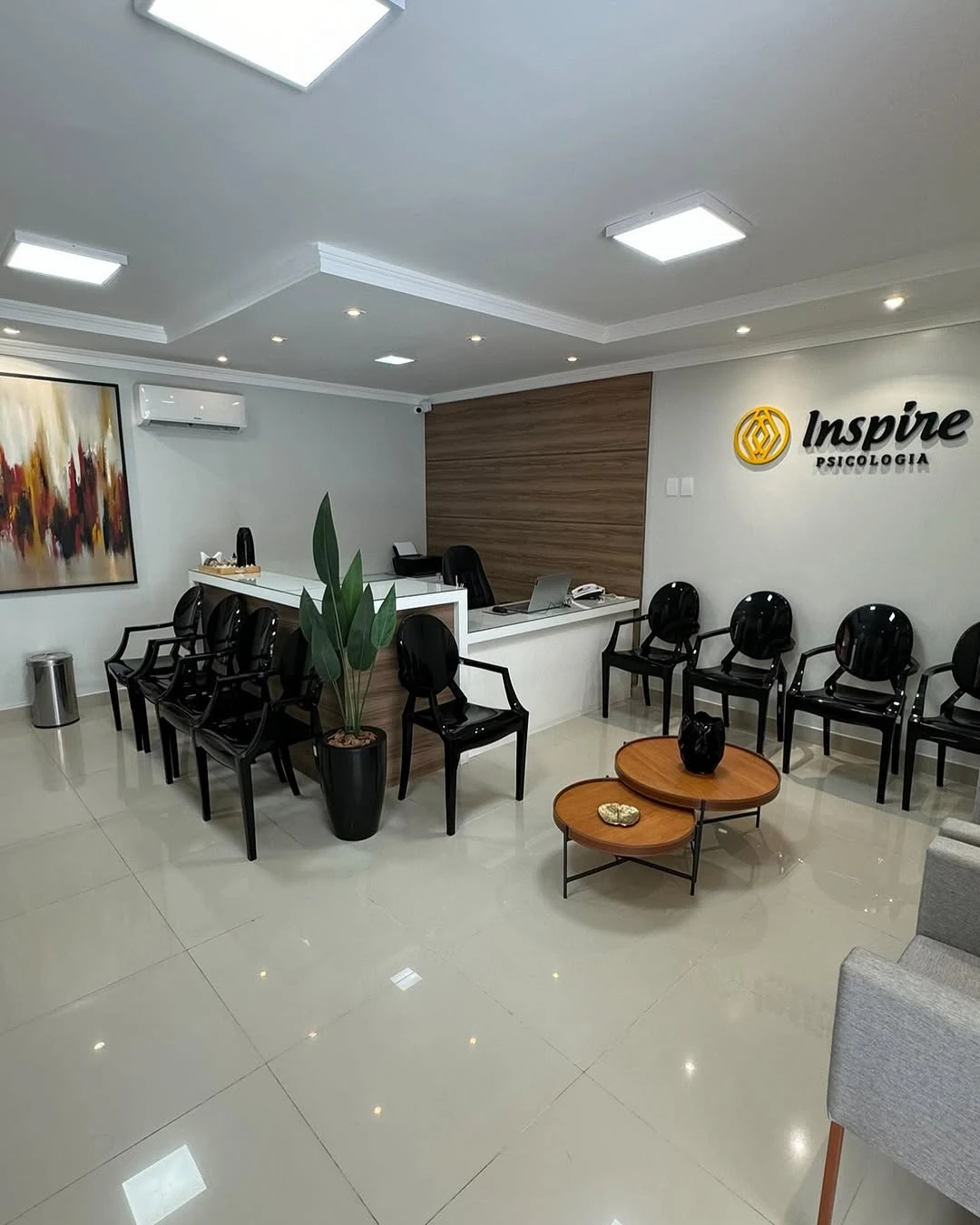 Recepção da Inspire Psicologia